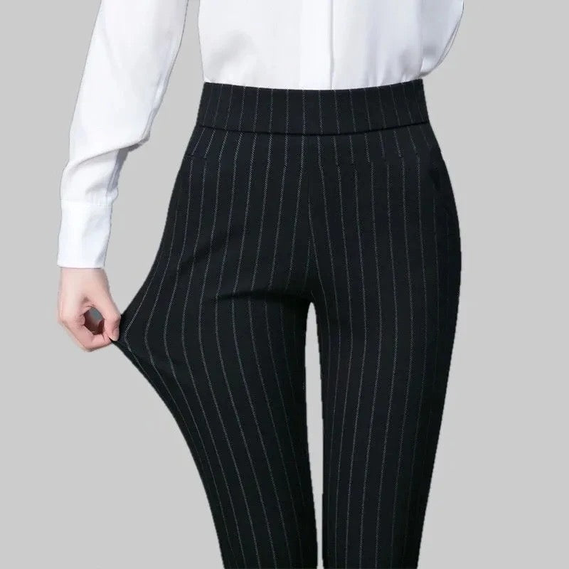 Women's Stretch Pants Comfortable Black