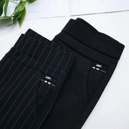 Women's Stretch Pants Comfortable Black
