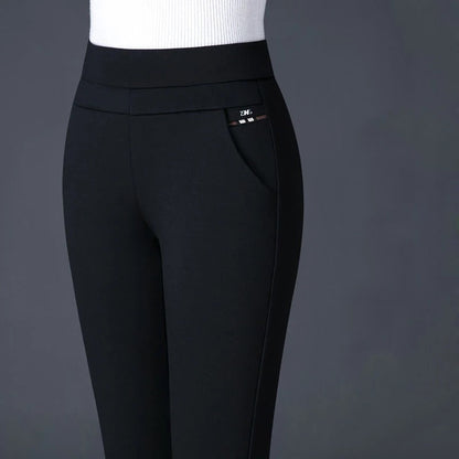 Women's Elastic Pants Comfortable Stretchy