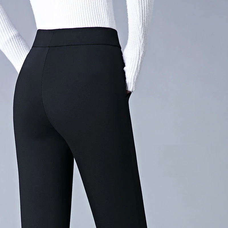 Women's Stretch Pants Comfortable Black