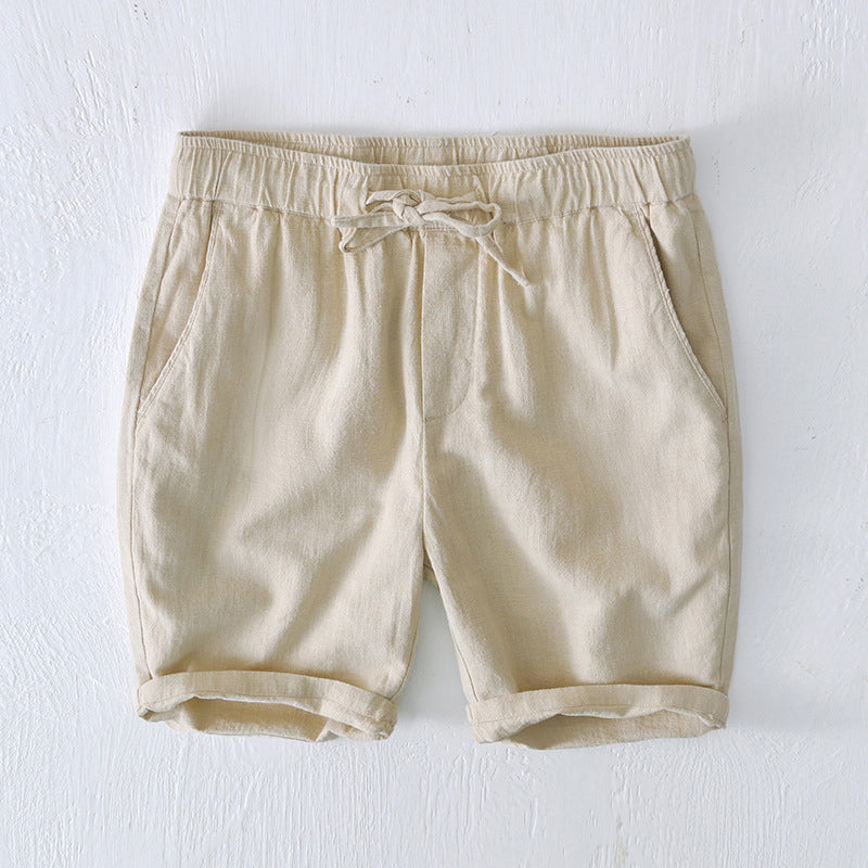 Lorenzo Vitali Ocean Breeze Linen Shorts