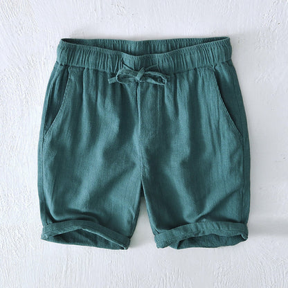 Lorenzo Vitali Ocean Breeze Linen Shorts
