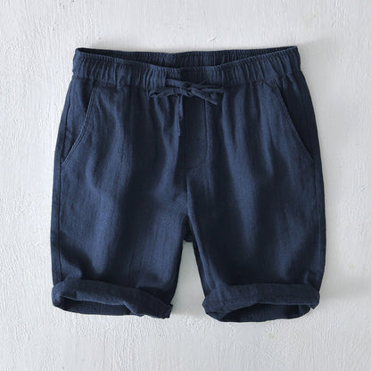 Lorenzo Vitali Ocean Breeze Linen Shorts