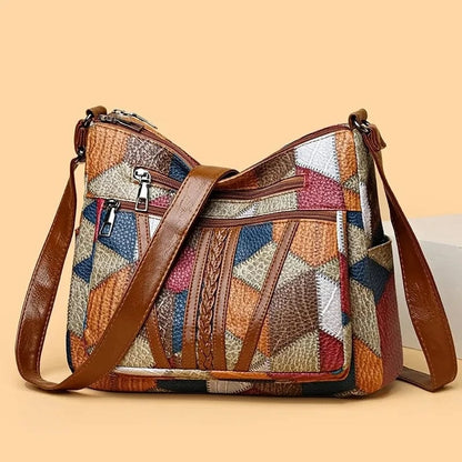 Omelia Women's Leather Utility Shoulder Bag