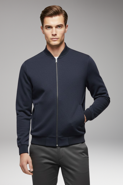 Men's Flight Jacket High Collar