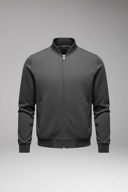 Men's Bomber Jacket High Collar