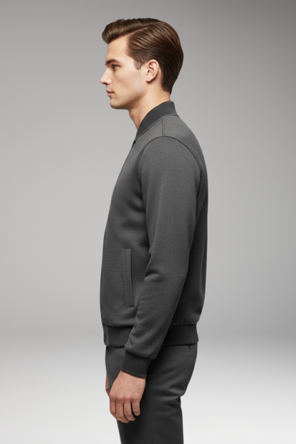 Men's Flight Jacket High Collar