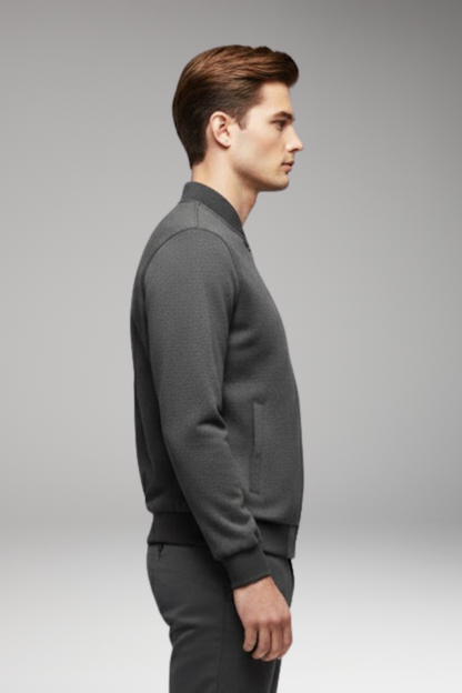 Men's Flight Jacket High Collar