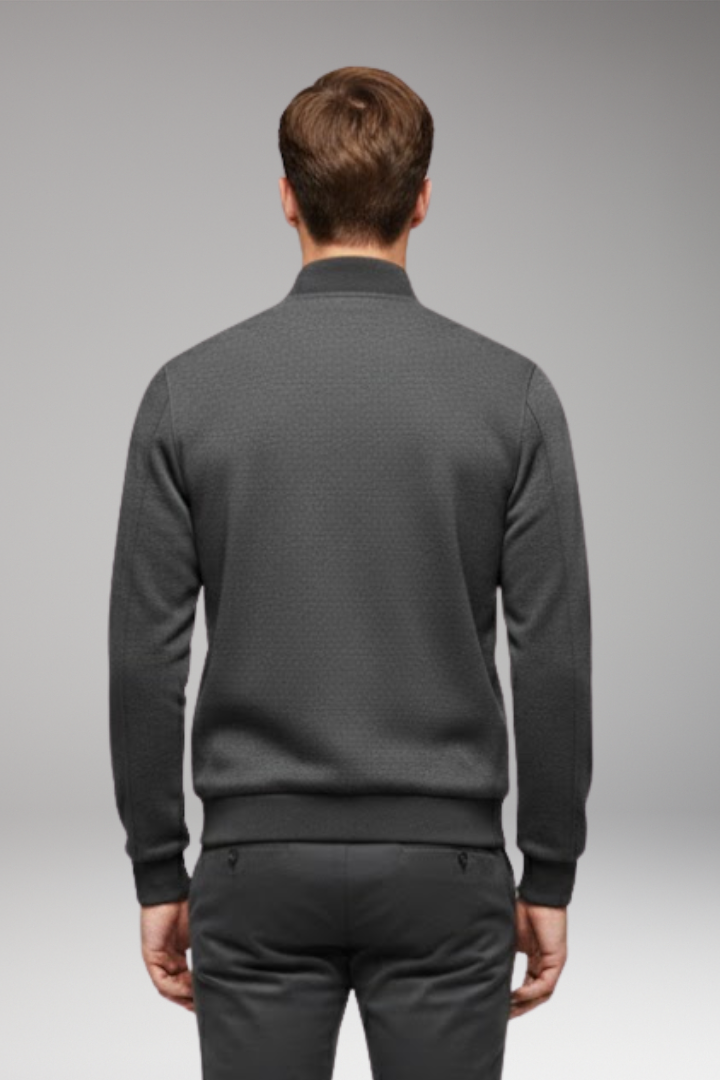 Men's Flight Jacket High Collar