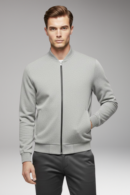 Men's Flight Jacket High Collar