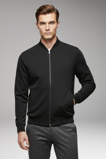 Men's Flight Jacket High Collar