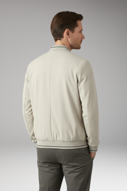 Men's Flight Jacket Sporty Elastic Cuffs