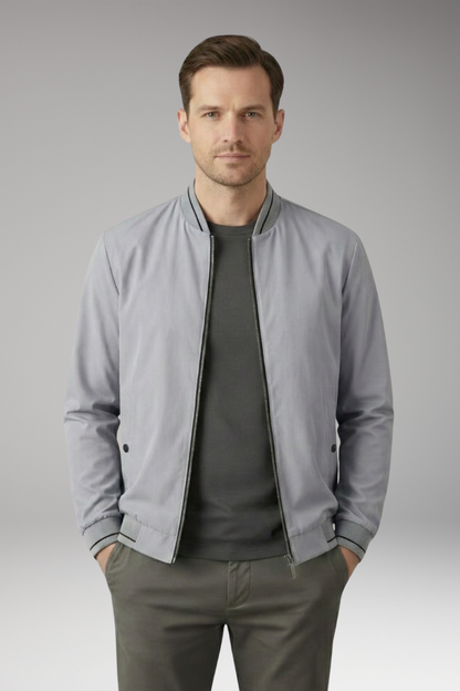 Men's Flight Jacket Sporty Elastic Cuffs