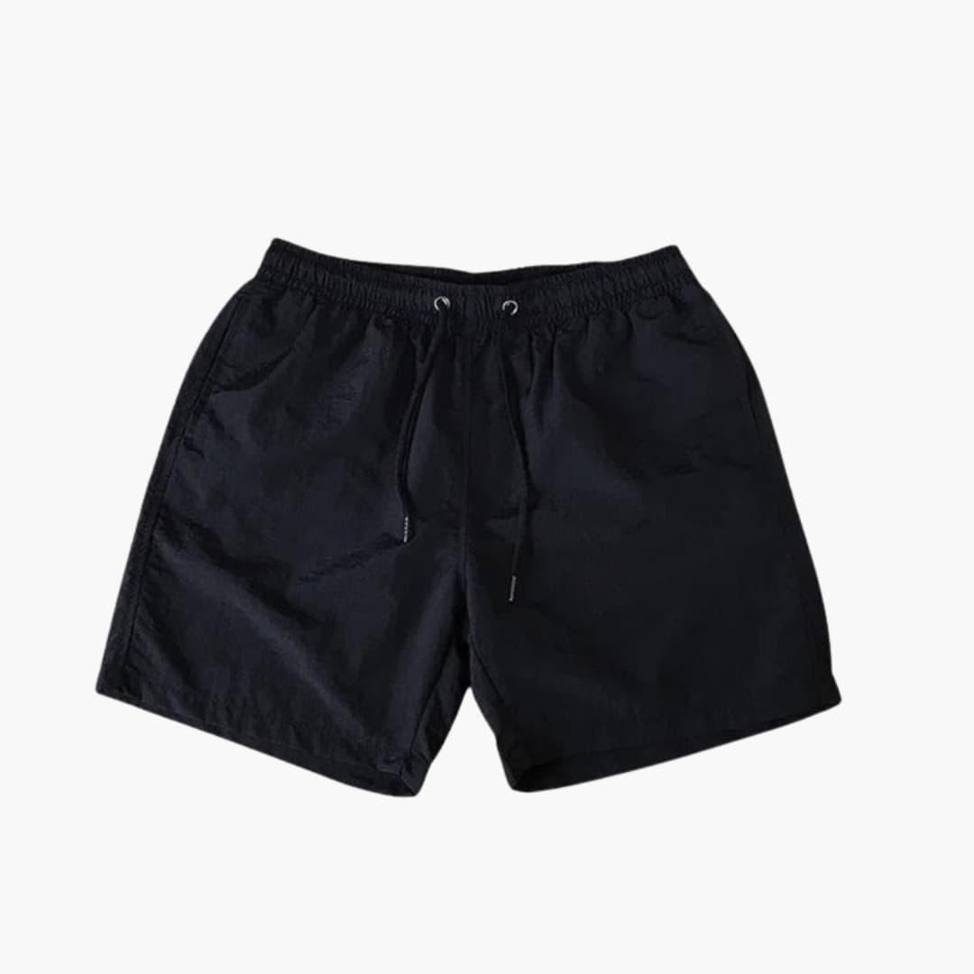 Men's Knee Length Shorts Drawstring Zip Pockets