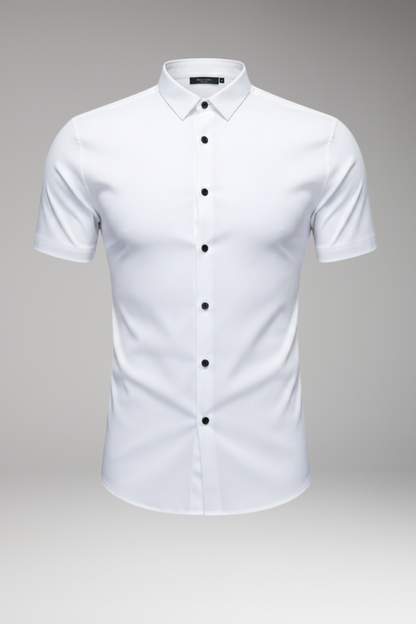 Men's Classic Collar Button Front Shirt
