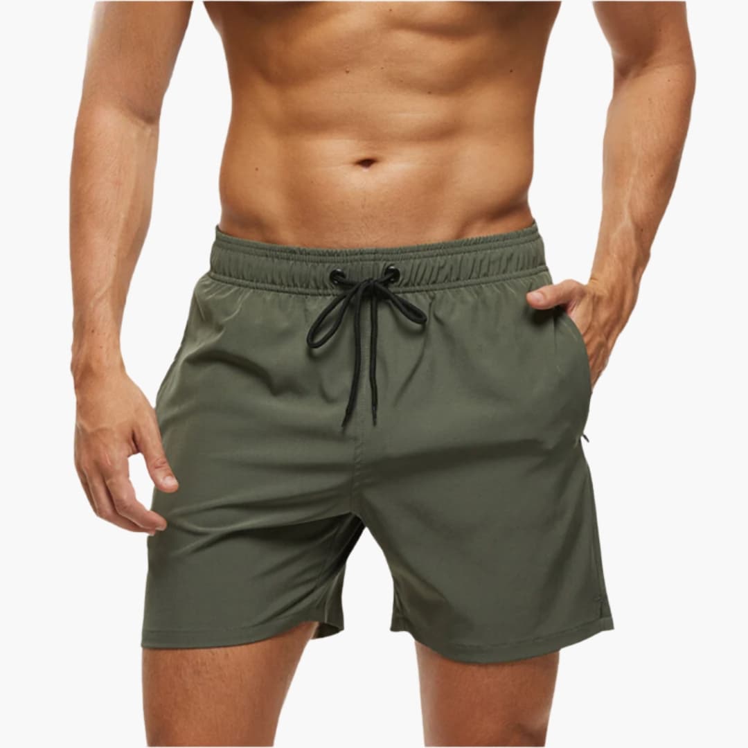 Men's Elastic Waist Shorts