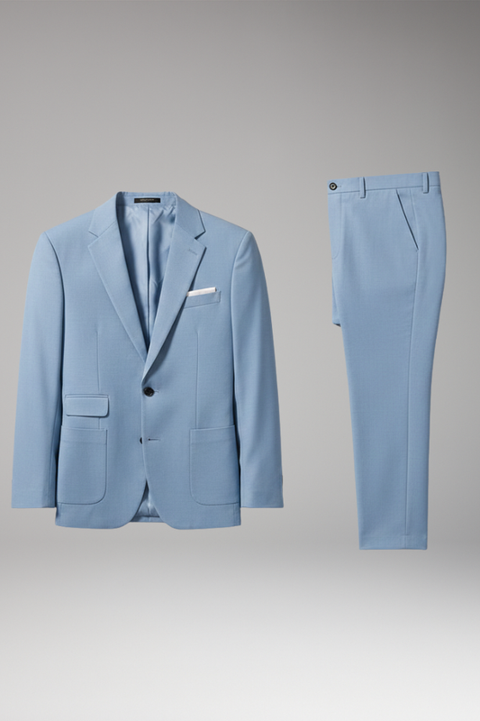 Men's Blazer Suit Set Straight Leg Trousers