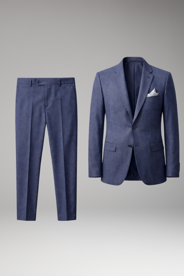 Men's Slim Fit Suit Peak Lapels