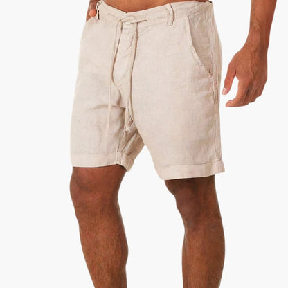 Men's Summer Pants Drawstring Tapered Legs