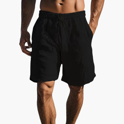 Men's Swim Shorts Elastic Drawstring Waist