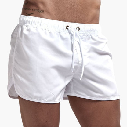 Men's Swim Trunks Elastic Drawstring Waist