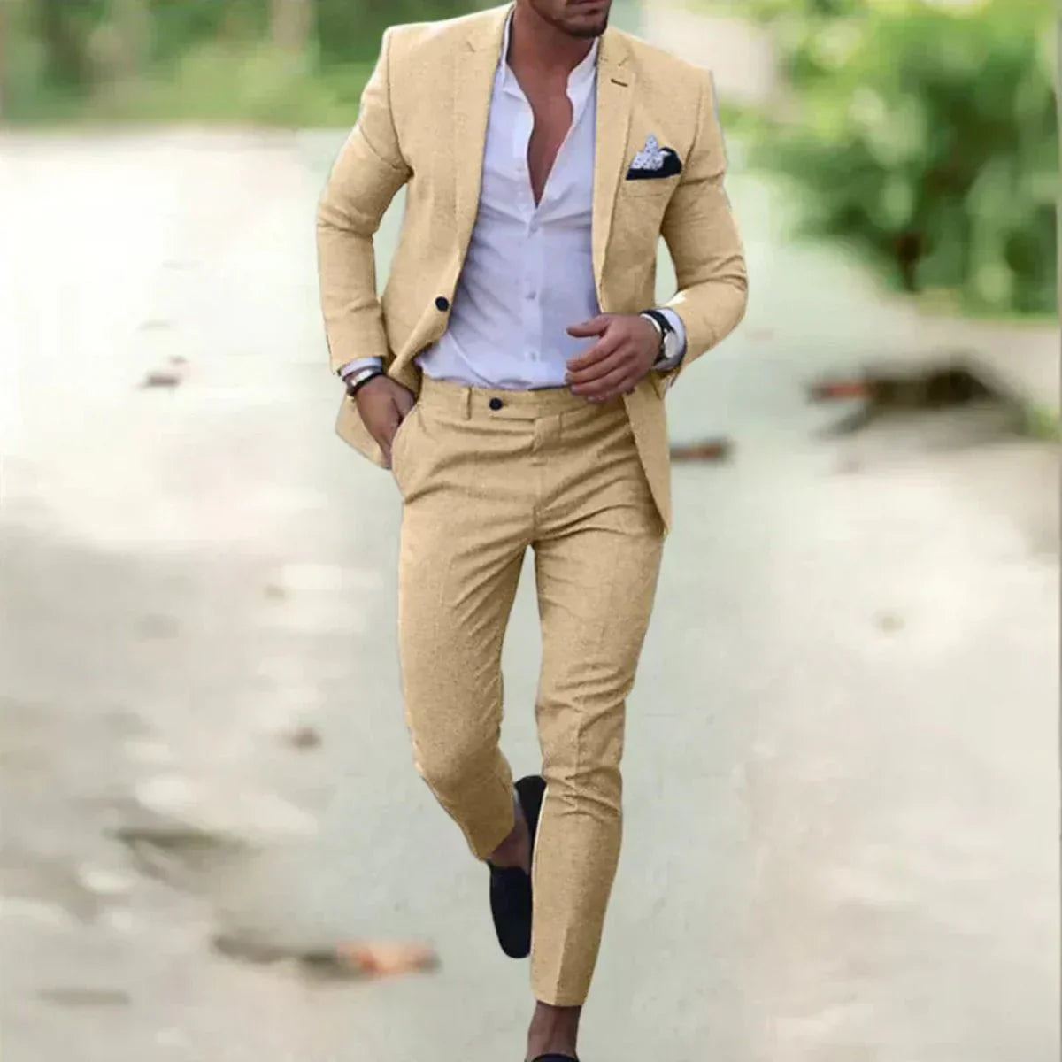 Cameron | Men’s Slim Fit Formal Business Suit Set