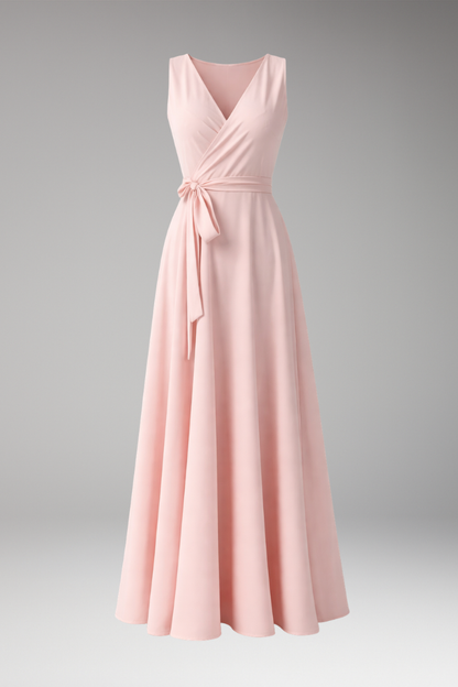 Women's V-Neck Dress Comfortable Fit