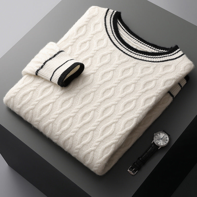 Preston Men's Cashmere Crew Sweater