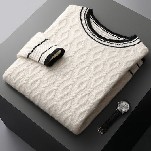 Preston Men's Cashmere Crew Sweater
