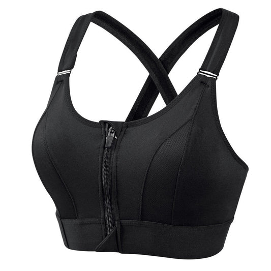Women's Comfort Bra Zip Front Supportive