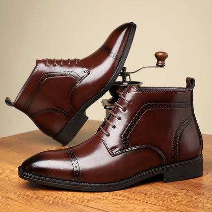 Edmund Women's Leather Ankle Boots