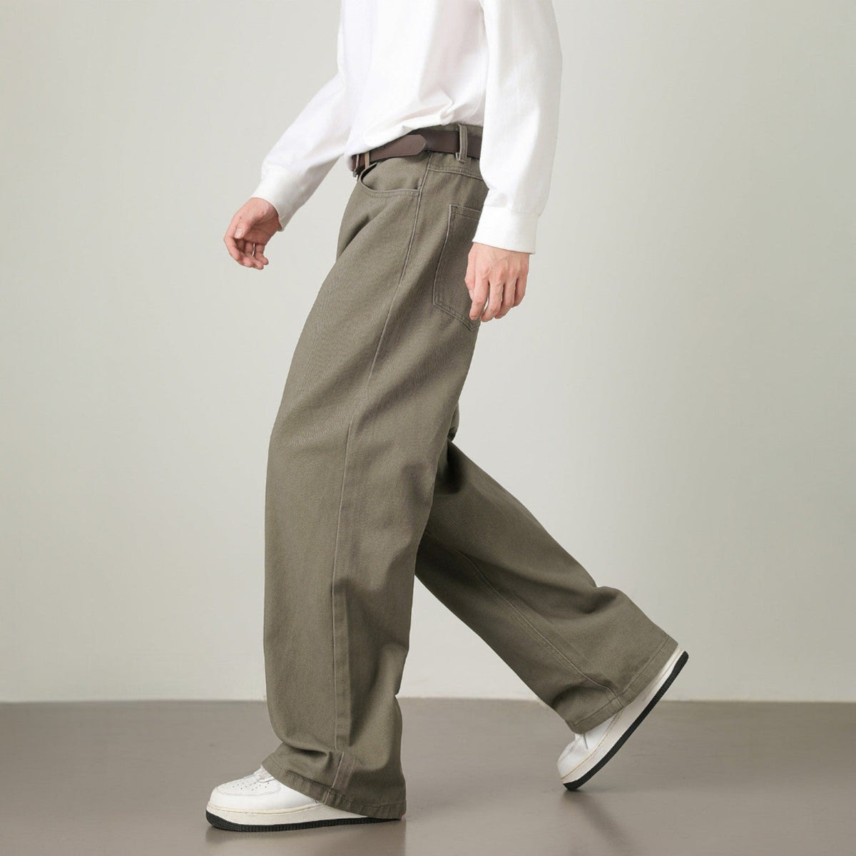 Aalto Straight Leg Cotton Pants - Jack Hafford