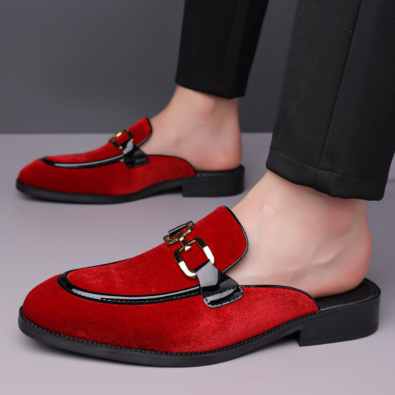 Daro Women's Velvet Mule Loafers