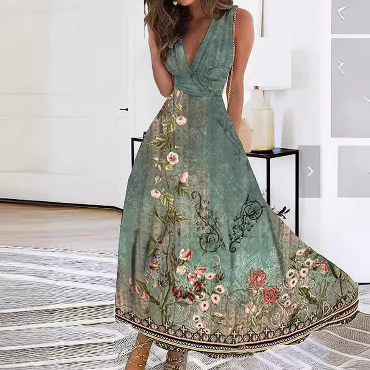 Sabrina Women's Floral Maxi Dress