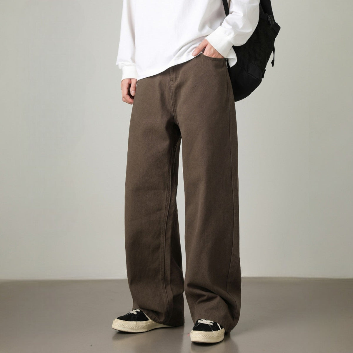 Aalto Straight Leg Cotton Pants