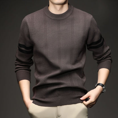 Leon Men's Crewneck Knit Sweater