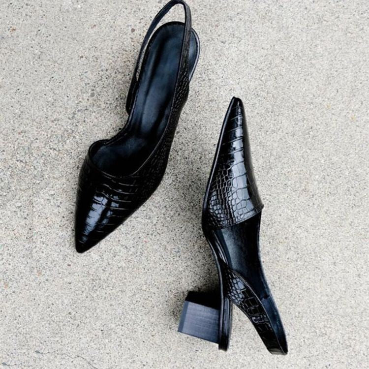 Women's Pointed Slingback Heels