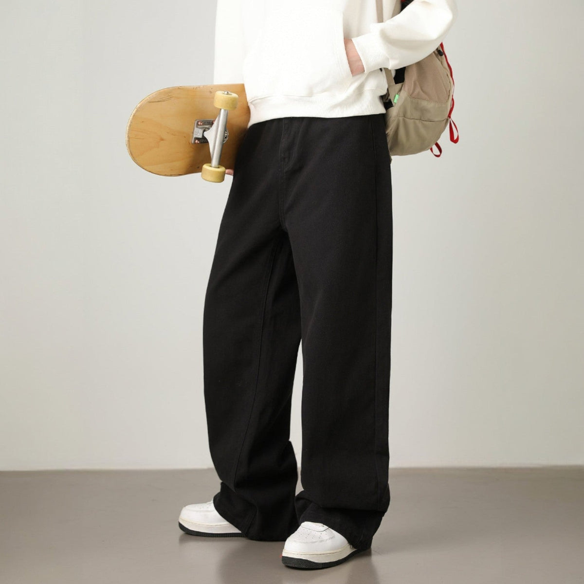 Aalto Straight Leg Cotton Pants - Jack Hafford
