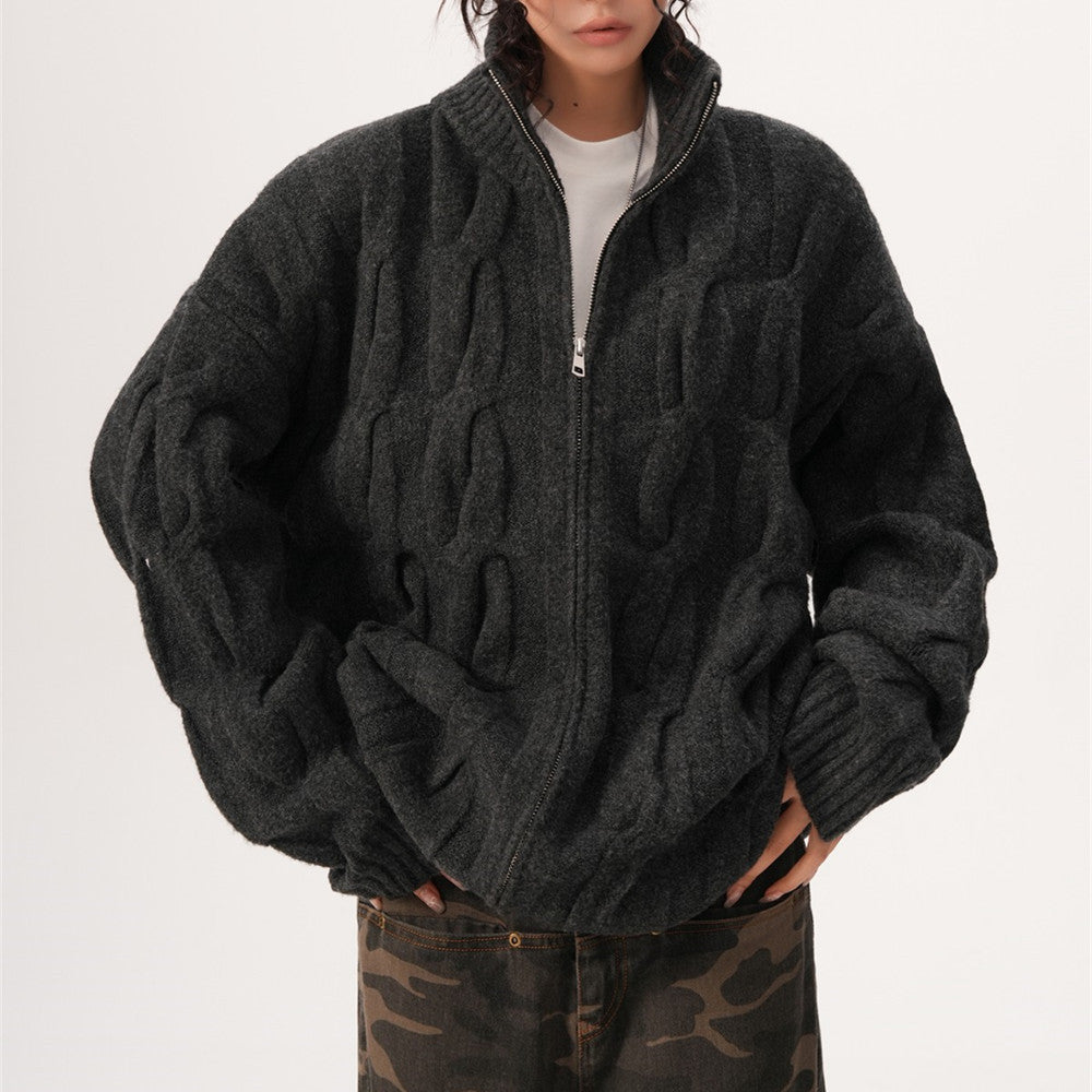 Women's Chunky Knit Jacket