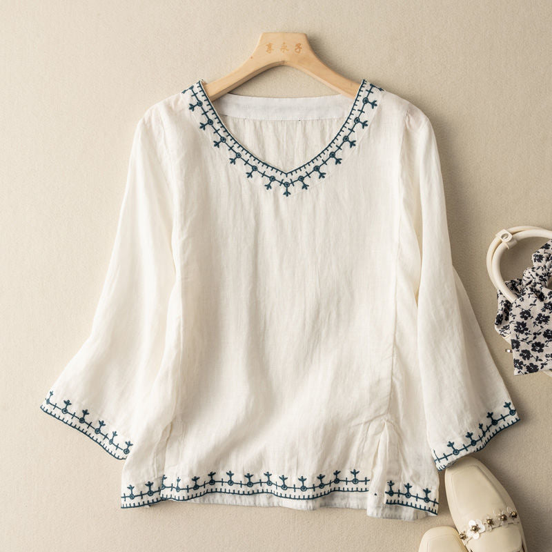 Women's Embroidered Blouse