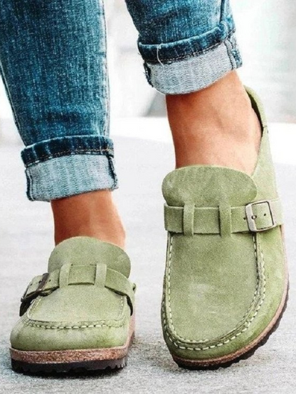 Women's Backless Slip-On Loafers
