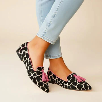 Bow Detail Classic Comfort Loafers
