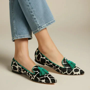Bow Detail Classic Comfort Loafers