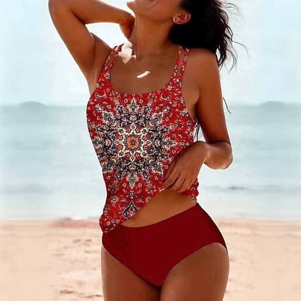 Women's Swimsuit Set Graphic Print