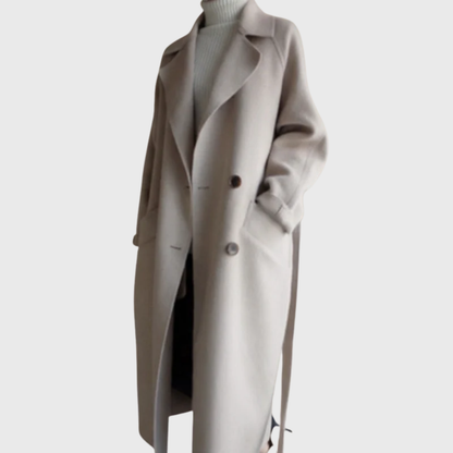 Women's Lapel Coat Button Front