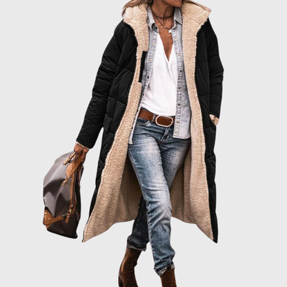 Reversible Puffer Coat Lined Water Resistant
