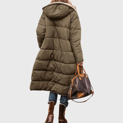 Reversible Puffer Coat Lined Water Resistant