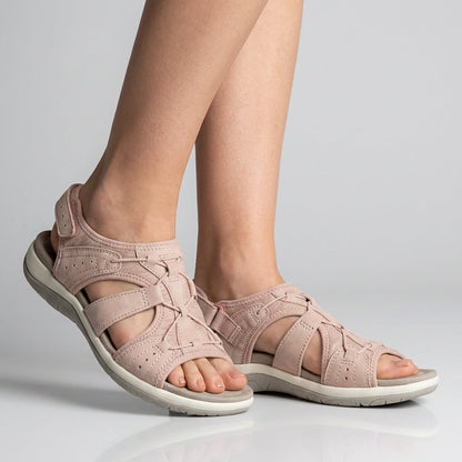 Orthopedic Sandals Adjustable Straps Cut-Out Design