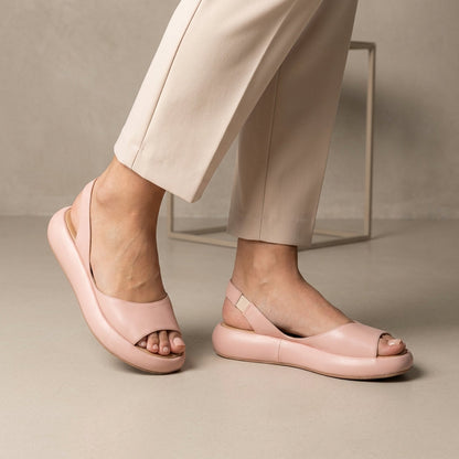 Women's Orthopedic Sandals Peep-Toe Slingback Cushioned Support