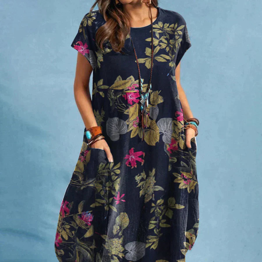 Women's Shift Dress Floral Print